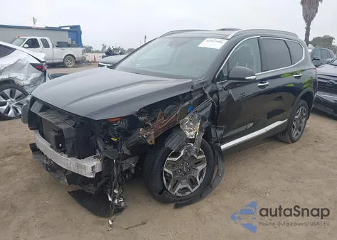 2023 Hyundai Santa Fe Hybrid Sel Premium from USA, damaged, VIN 5NMS3DA17PH020240
